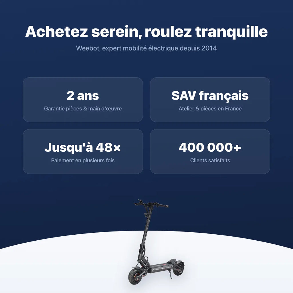 Trottinette Électrique Teverun Fighter Mini Pro V6 2026