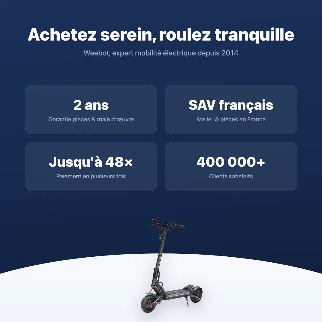 Trottinette Électrique Teverun Fighter Mini Pro V6 2026