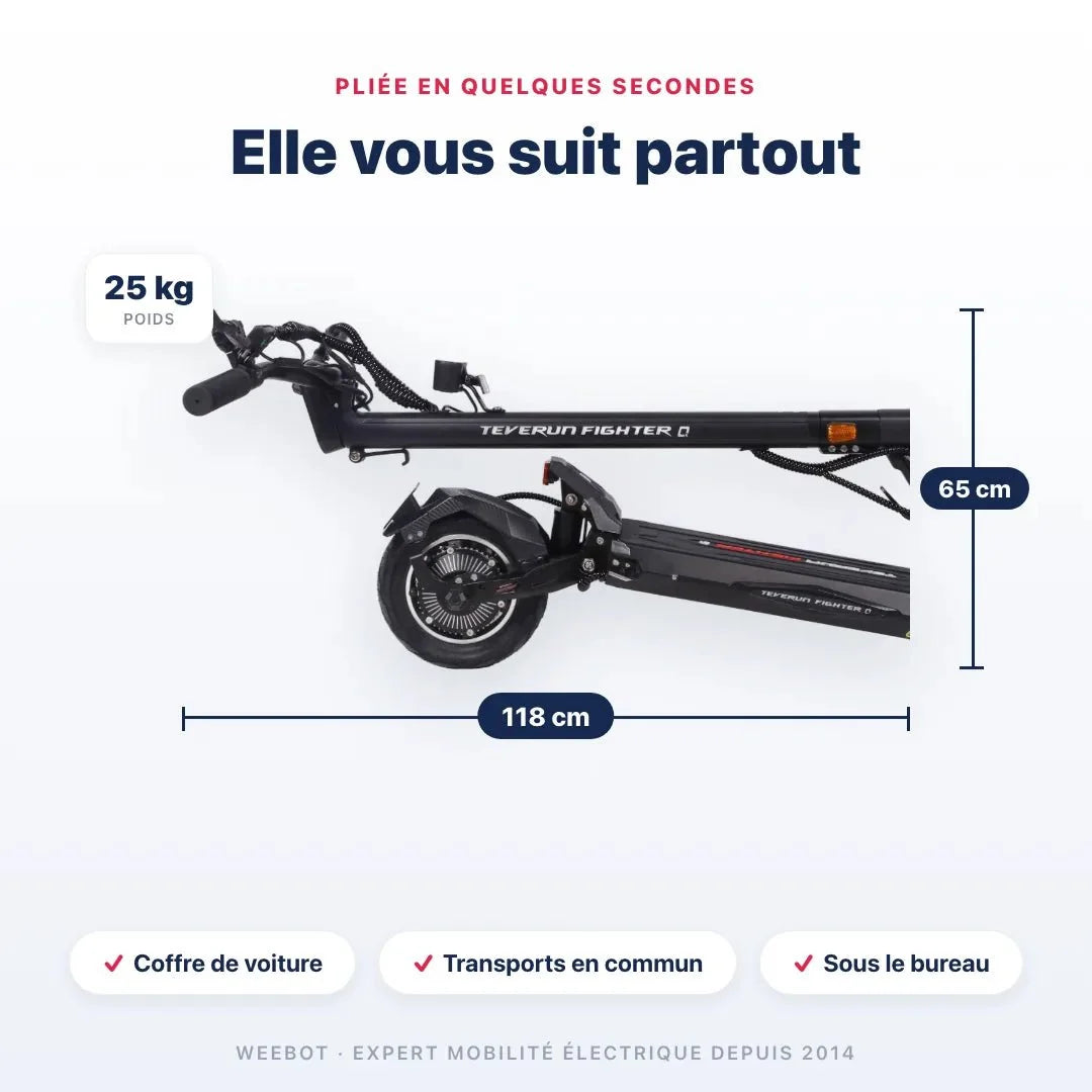 Trottinette Électrique Teverun Fighter Q