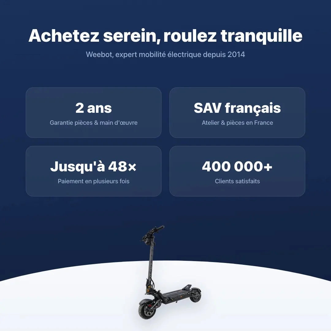 Trottinette Électrique Teverun Fighter Supreme Ultra V4 2026
