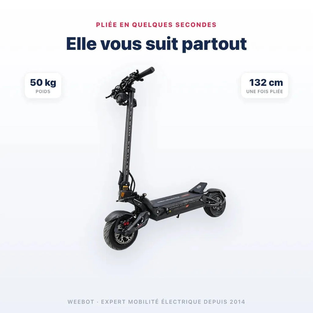 Trottinette Électrique Teverun Fighter Supreme Ultra V4 2026