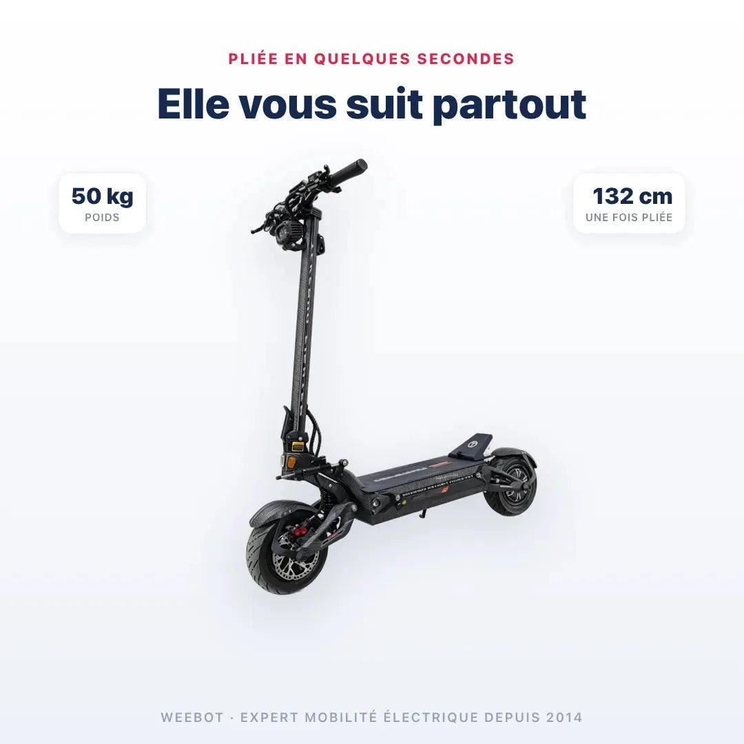 Trottinette Électrique Teverun Fighter Supreme Ultra V4 2026
