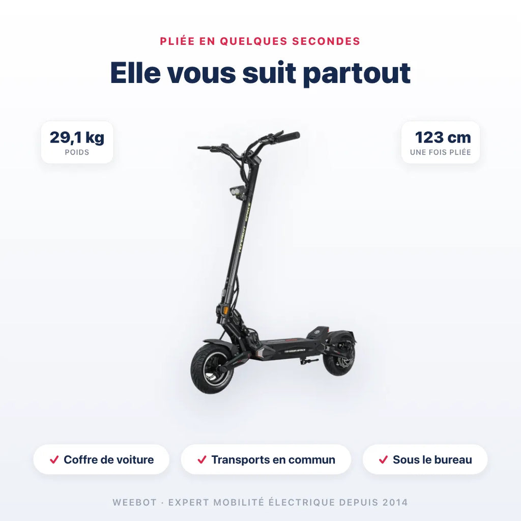 Trottinette Électrique Teverun Space Lite