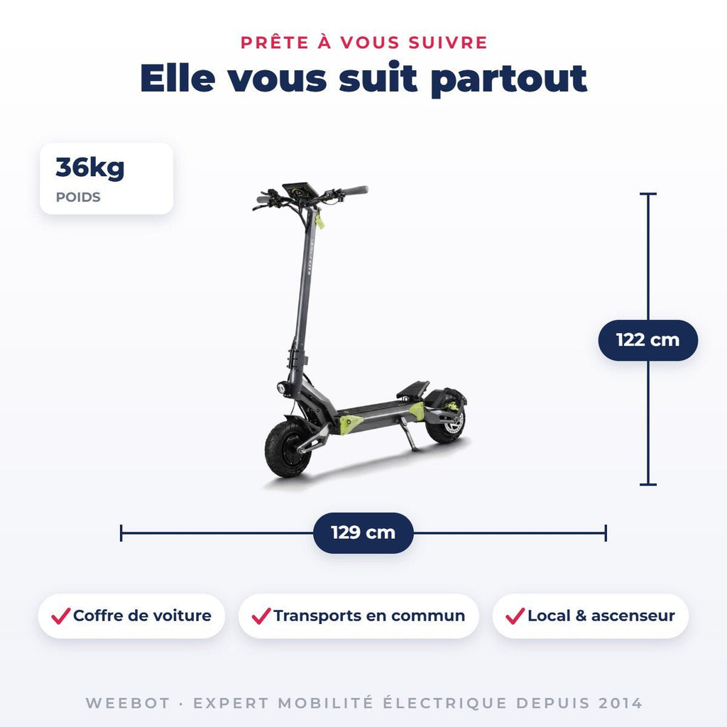 Trottinette Électrique Langfeite Roadster GT